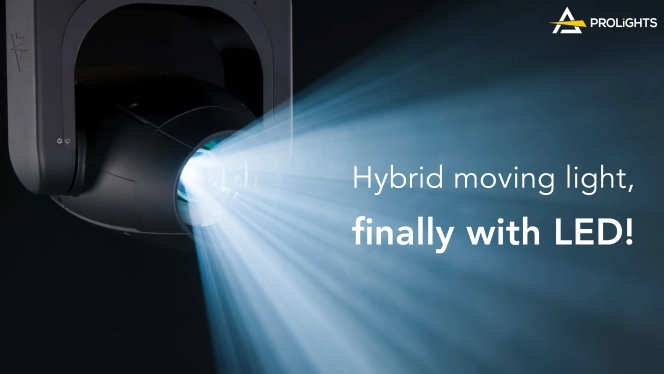 Astra Hybrid330: il nuovo testa mobile ibrido a LED realizzato per un uso di tutti i giorni